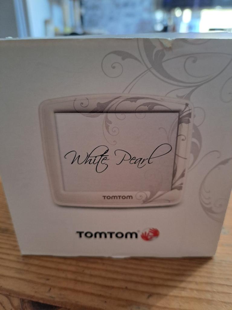 TomTom White Pearl Navigatiesysteem, Ophalen, Gebruikt