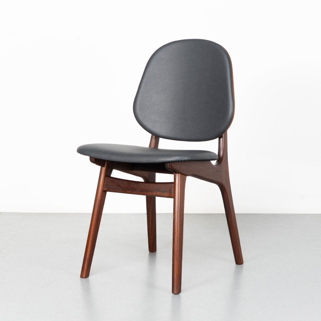 Vintage Deense eetkamerstoelen, set van 6, Huis en Inrichting, Gebruikt, Zwart, Deens Design, Scandinavisch, Vintage, Mid Century, Retro