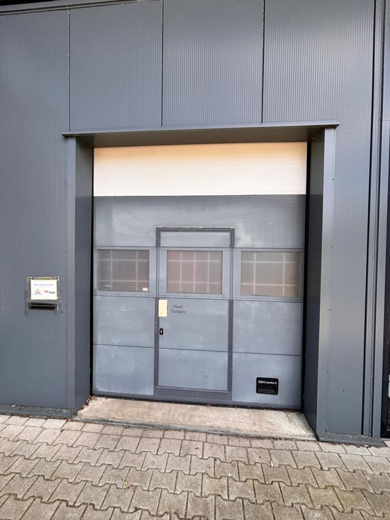 CRAWFORD ROLDEUREN ELEKTRISCH EN HANDMATIG, Ophalen, Garagedeur, Zo goed als nieuw, Metaal