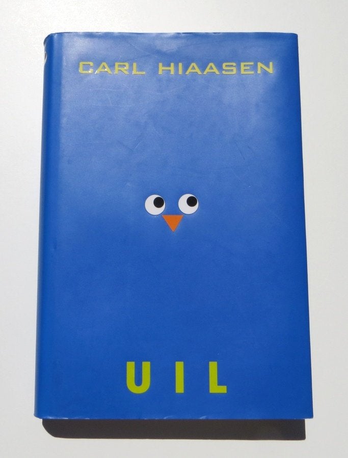 Hilarische detective Lemniscaat 1858: Carl Hiaasen - Uil 12+, Boeken, Carl Hiaasen, Ophalen of Verzenden, Zo goed als nieuw, Fictie