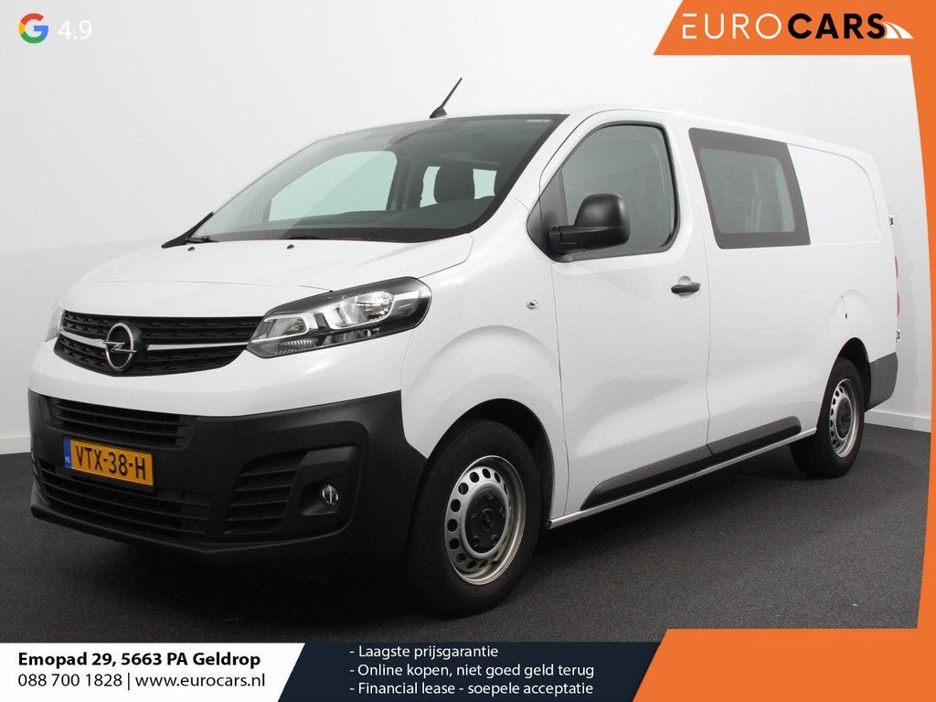 Opel Vivaro 2.0 CDTI Automaat 145 pk L3H1 Dubbele Cabine 6p, Auto's, Bestelauto's, Gebruikt, Euro 6, 4 cilinders, Start-stop-systeem