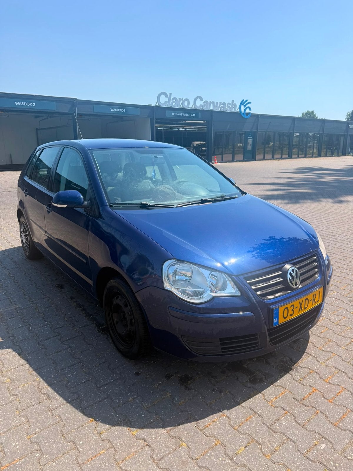 Volkswagen Polo 1.2 40KW 2007 Blauw, Auto's, Voorwielaandrijving, 989 kg, Blauw, 1198 cc