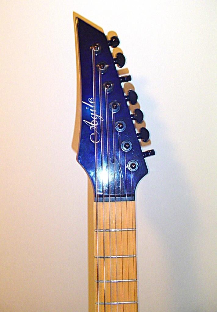 Agile 7-string. Elektrische gitaar., Ophalen, Zo goed als nieuw, Solid body, Overige merken