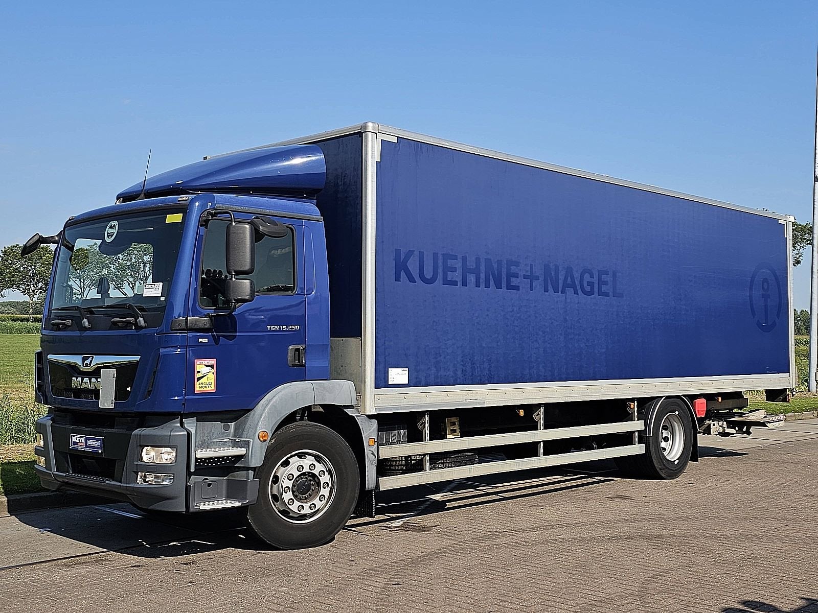 M.A.N. 15.250 TGM, Auto's, Automaat, Euro 6, Blauw, MAN