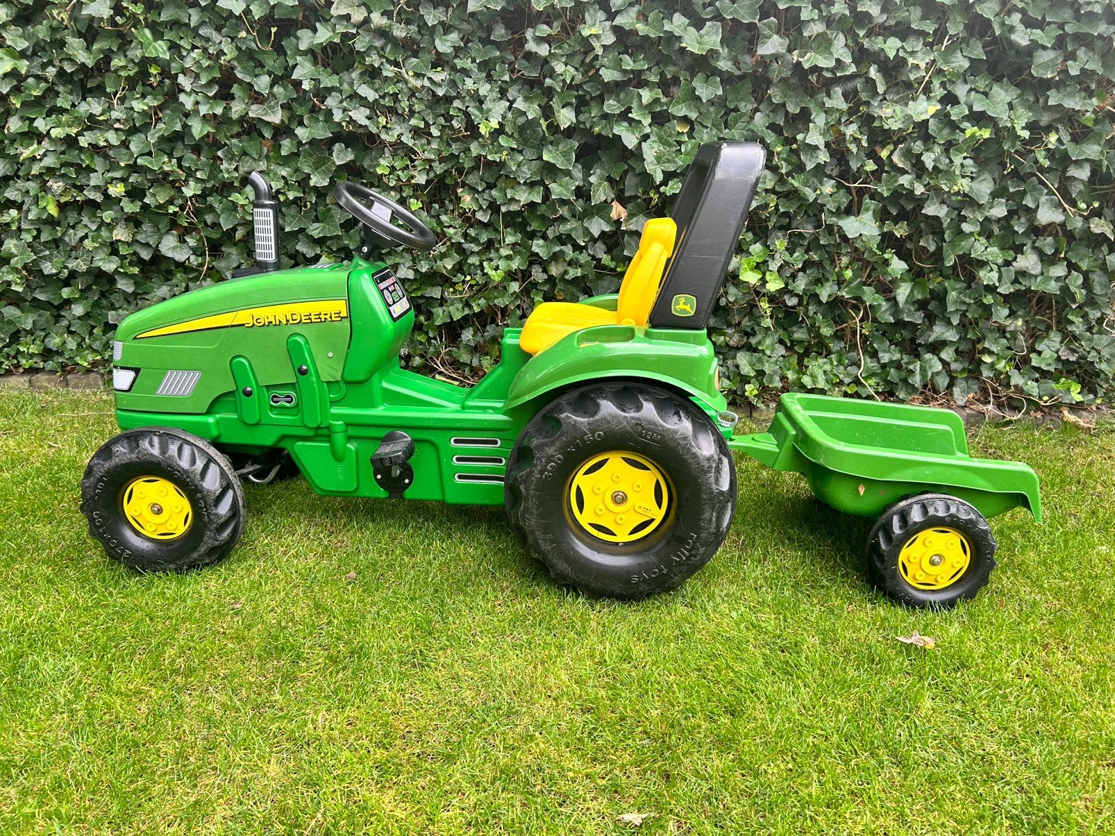 Rolly Toys trekker John Deere met kar, Ophalen, Zo goed als nieuw, Overige merken