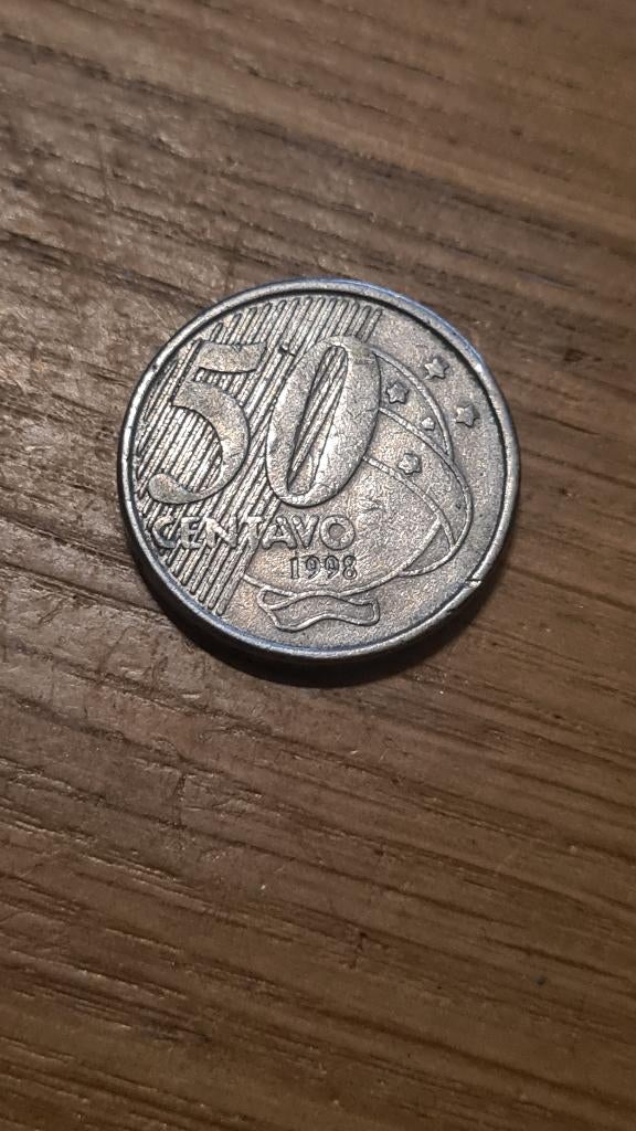 Brazilië - 50 Centavos 1998, Verzenden, Zuid-Amerika, Losse munt