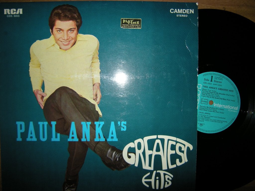 Paul Anka (Paul Anka's Greatest Hits), LP, Gebruikt, Ophalen of Verzenden, 12 inch