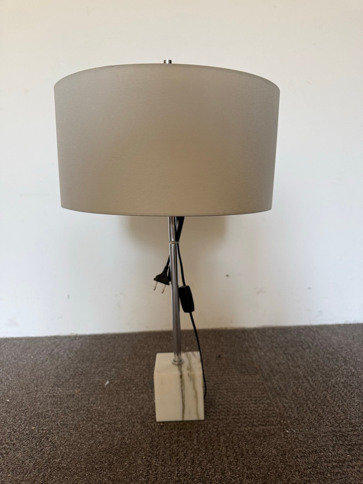 Vintage Raak Tafellamp - model D2153 - marmeren voet, Huis en Inrichting, Lampen | Tafellampen, Gebruikt, Overige merken, Vintage