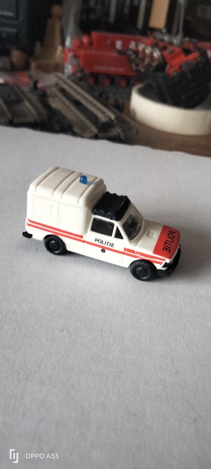 Fiat 128 flarmino politie praline l1.87, Ophalen of Verzenden