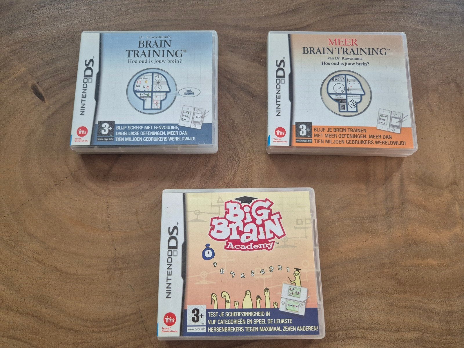 Brain Training Spellen - Nintendo DS, Puzzel en Educatief, 1 speler, Ophalen of Verzenden, Zo goed als nieuw