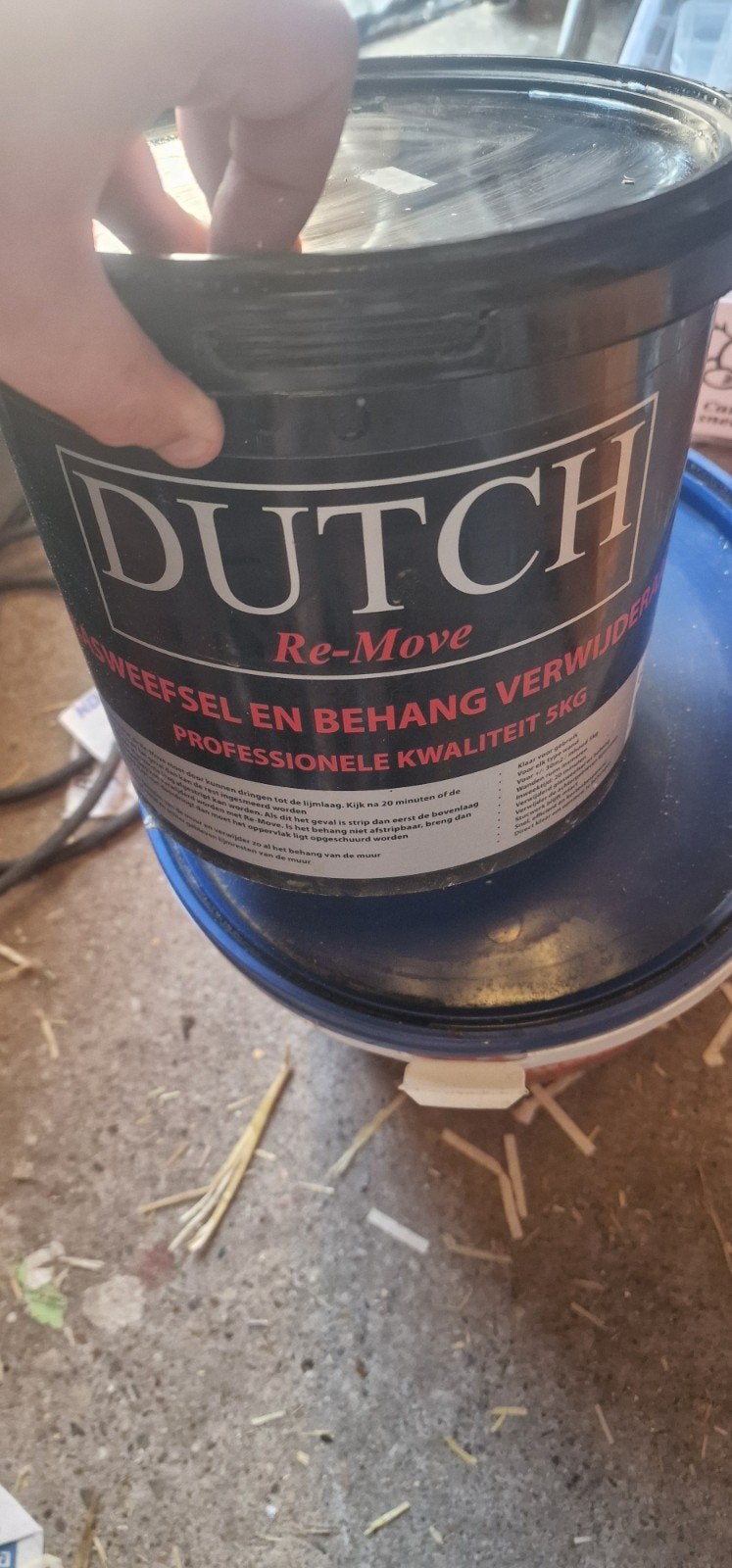 DUTCH Re-Move Glasweefsel en Behang Verwijderaar 5KG, Ophalen, Nieuw, Overige typen