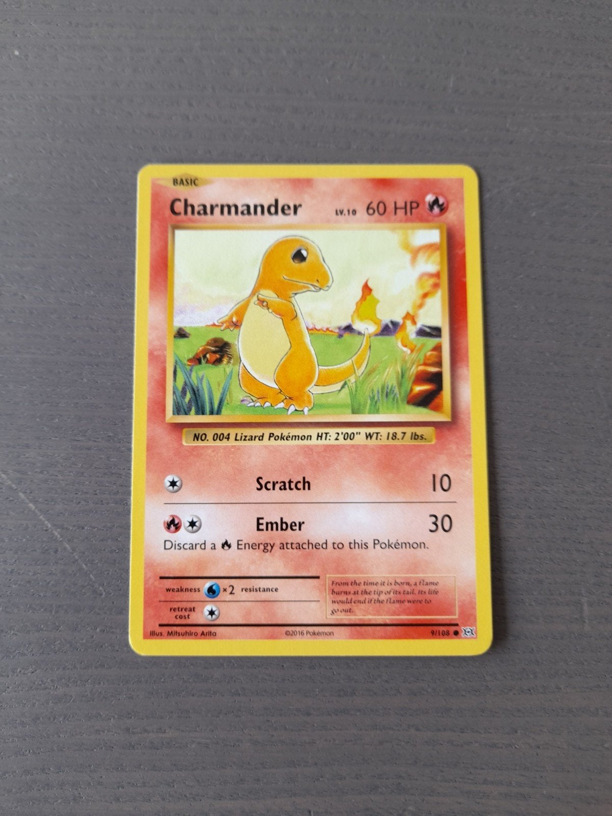 Evolutions 9/108 charmander, Ophalen of Verzenden, Zo goed als nieuw, Losse kaart