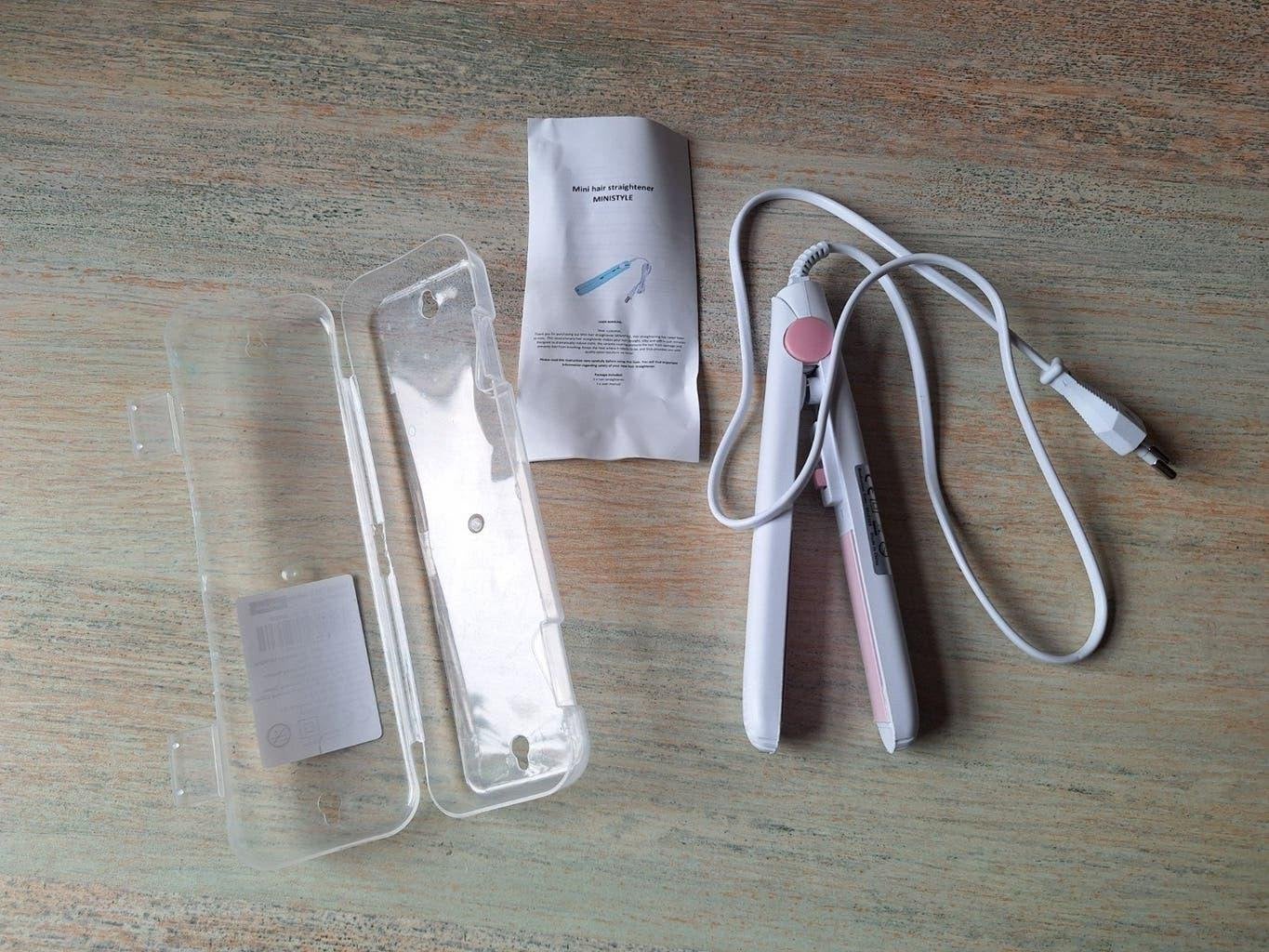 Mini stijltang Wit - Bodybite Ministyle NIEUW, Ophalen, Nieuw, Haarverzorging