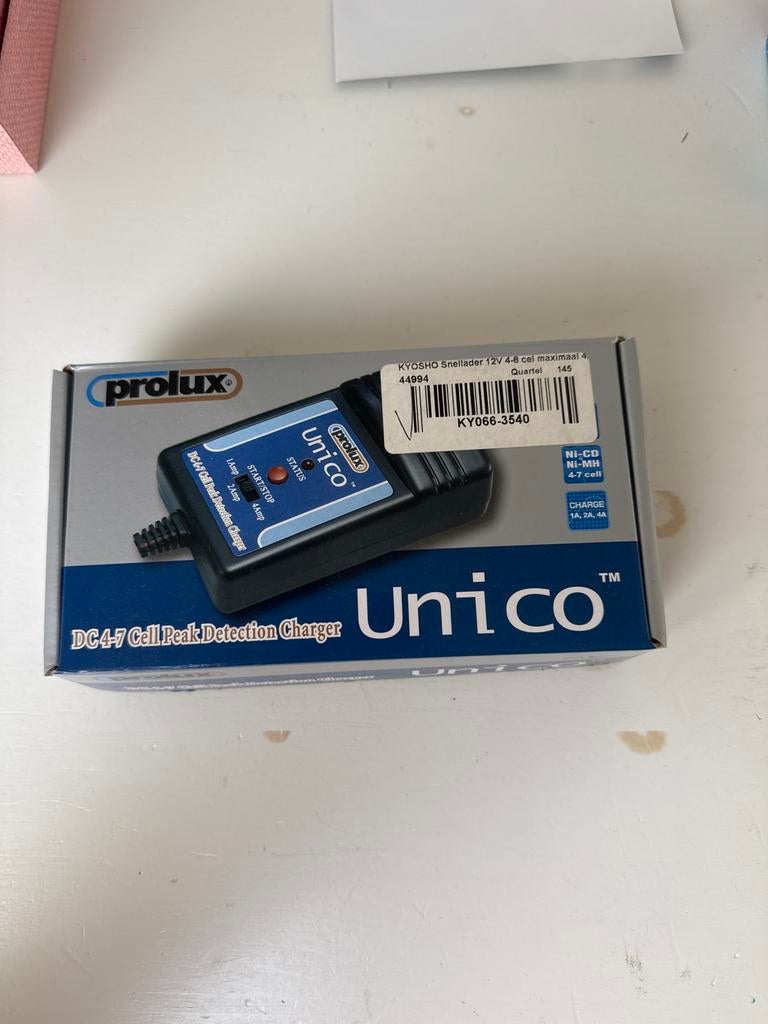 Prolux Unico DG-4-7 Cell Peak Detection Lader, Ophalen of Verzenden, Nieuw