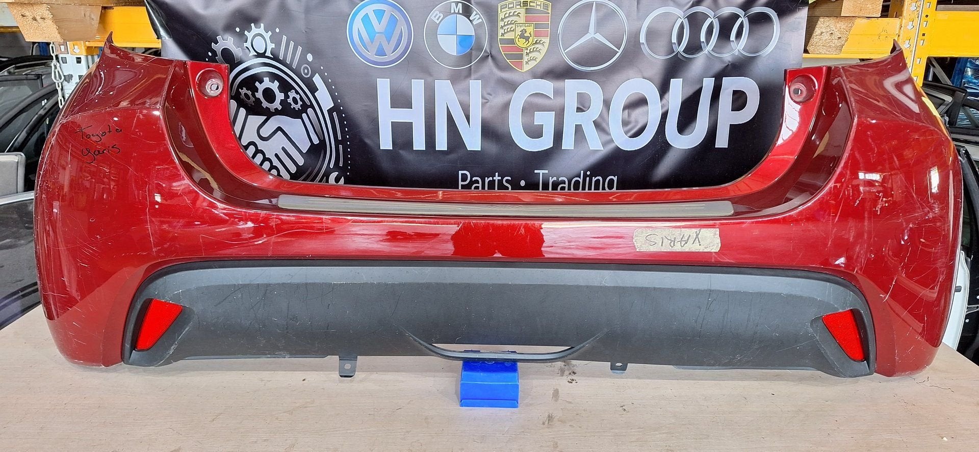 TOYOTA YARIS XP210 ACHTERBUMPER, Auto-onderdelen, Gebruikt, -, -, Ophalen of Verzenden
