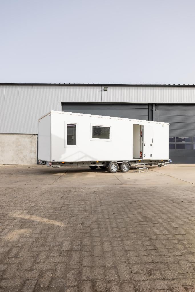 Mobiele woonunit 730 cm vloerverwarming, Ophalen