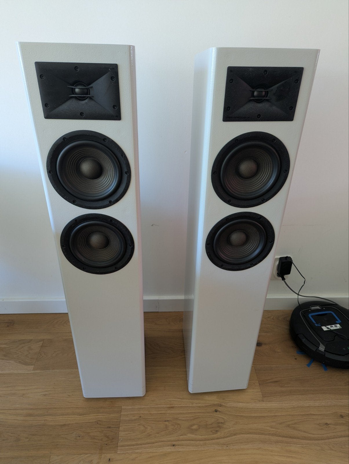 JBL Arena 180 Vloerstaande Luidsprekers - Witgrijs (Paar), Vloerstaande luidspreker, JBL, Ophalen, 150 watt of meer