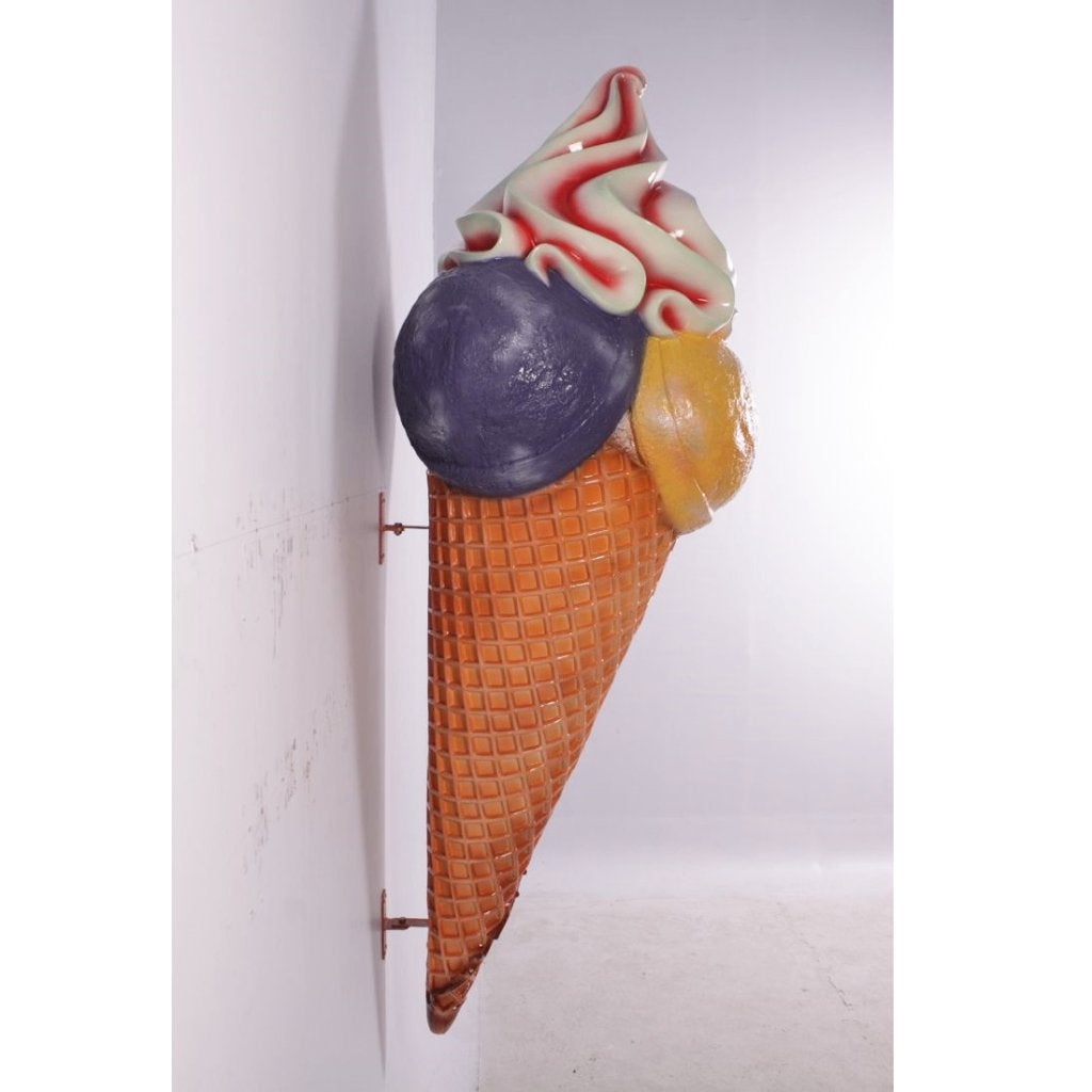 Hangend schepijsje XXL 215 cm - gevel ijsje schepijs, Ophalen, HorecaBeelden, Overige typen, Nieuw