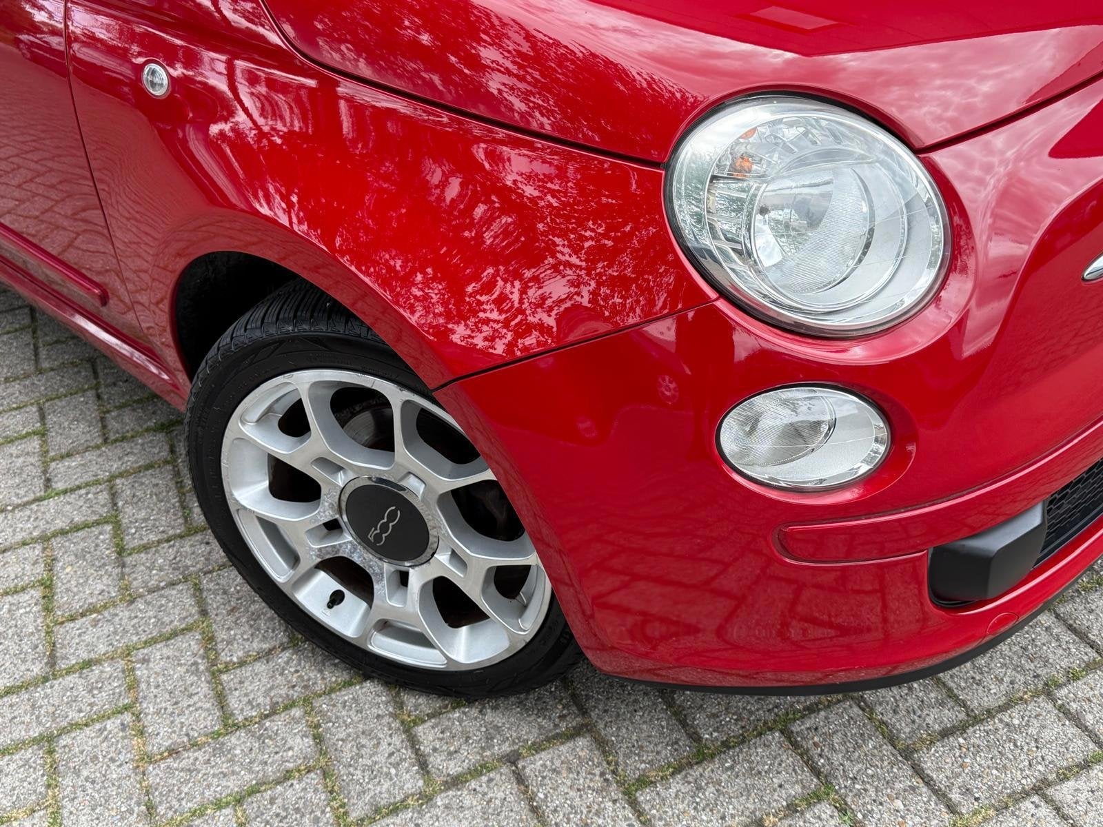 Fiat 500 1.2 Sport/Automaat/Carplay/panorama/camera/Airco, Auto's, Fiat, Euro 5, Gebruikt, 1242 cc, 4 cilinders