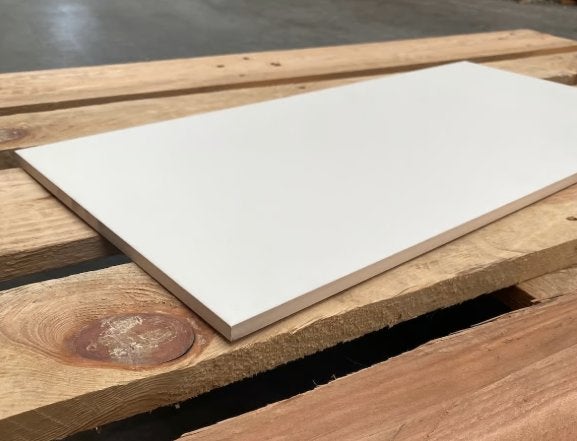 Mosa 300x600 27010 White Stone Mat, Ophalen, 60 cm of meer, Nieuw, 5 tot 10 m²