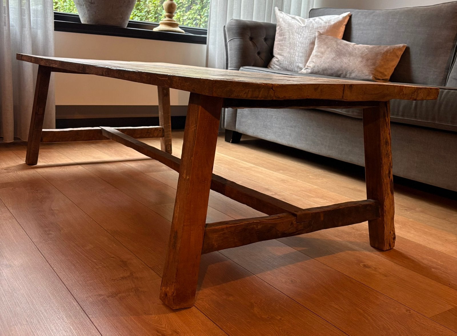 Salontafel, Huis en Inrichting, Ophalen, Gebruikt, 100 tot 150 cm, 50 tot 100 cm