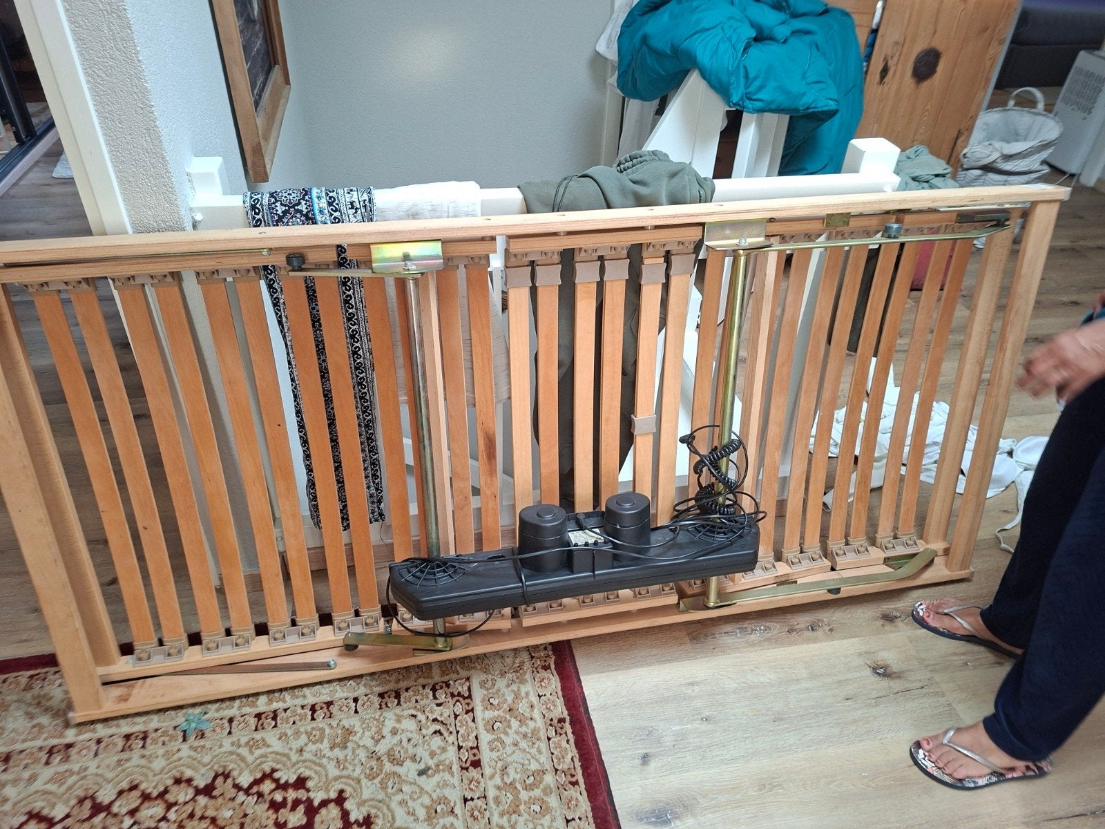 Electriche  lattenbodem, Tuin en Terras, Tuinhekken en Hekwerk, Ophalen of Verzenden, IJzer