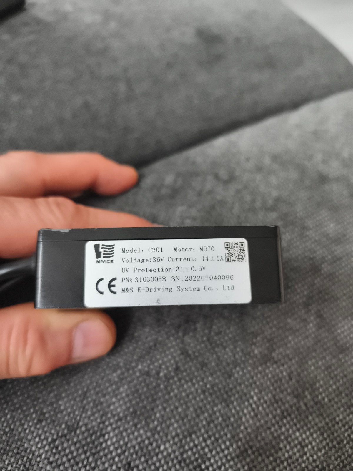 Tenways cgo 800s Mivice C201 E-bike Motor Controller 36V, Elektrische fiets, Gebruikt, Mivice, Kunststof