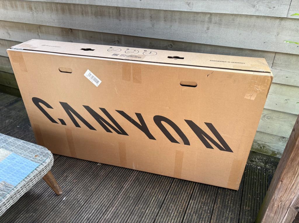 Canyon bikeguard fietsdoos, Ophalen, Doos, 100 cm of meer, Zo goed als nieuw
