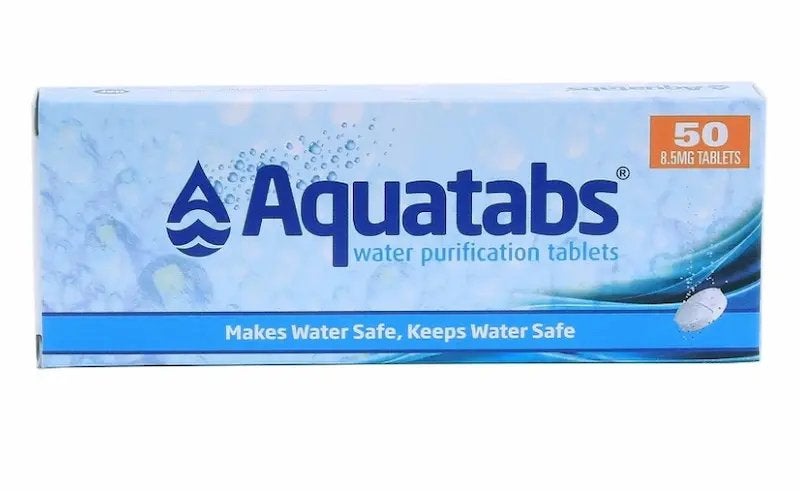 Aquatabs Waterzuiveringstabletten – 50 stuks, Ophalen of Verzenden, Nieuw