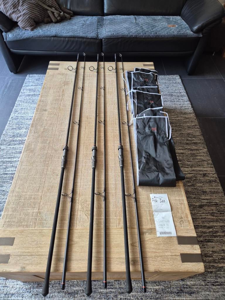 3x nieuwe fox horizon X4-S 10ft 3 lbs incl. Bon, Ophalen of Verzenden, Nieuw