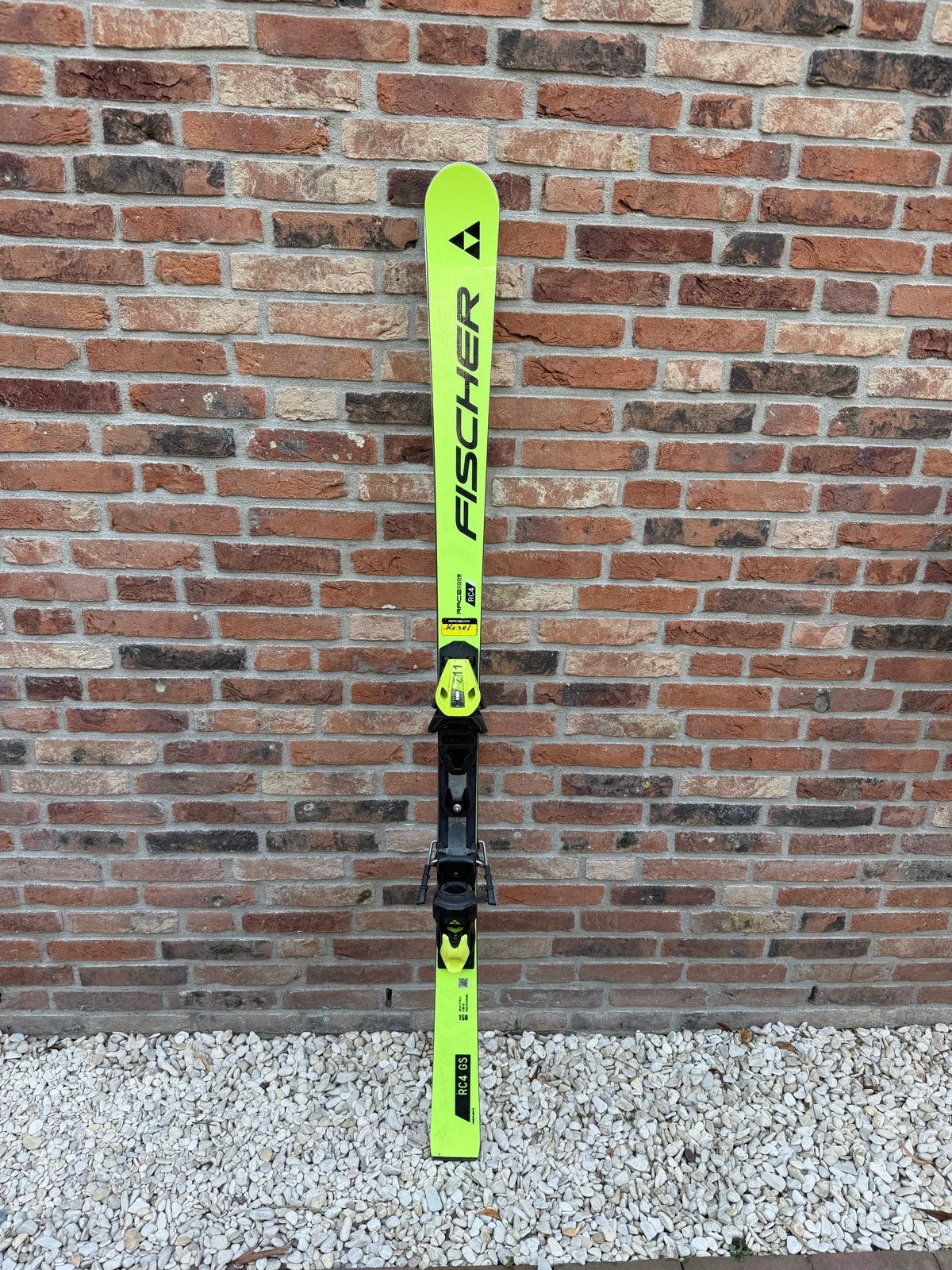 Fischer RC4 GS Ski's - 158 cm - reuzeslalom, 140 tot 160 cm, Fischer, Ophalen of Verzenden, Zo goed als nieuw