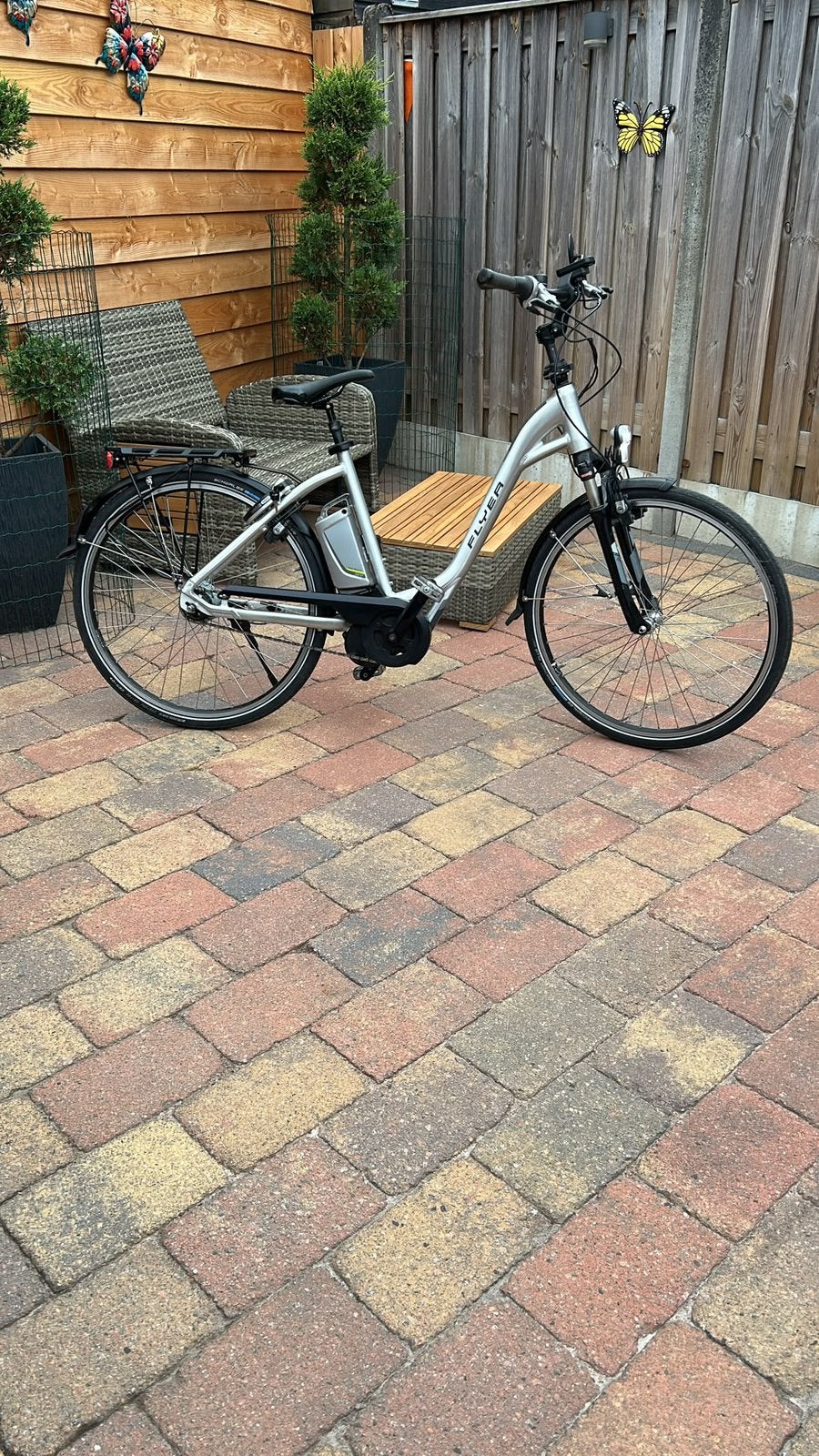 Mooie flyer elektrische fiets middenmotor ebike, Ophalen, Zo goed als nieuw, Overige merken