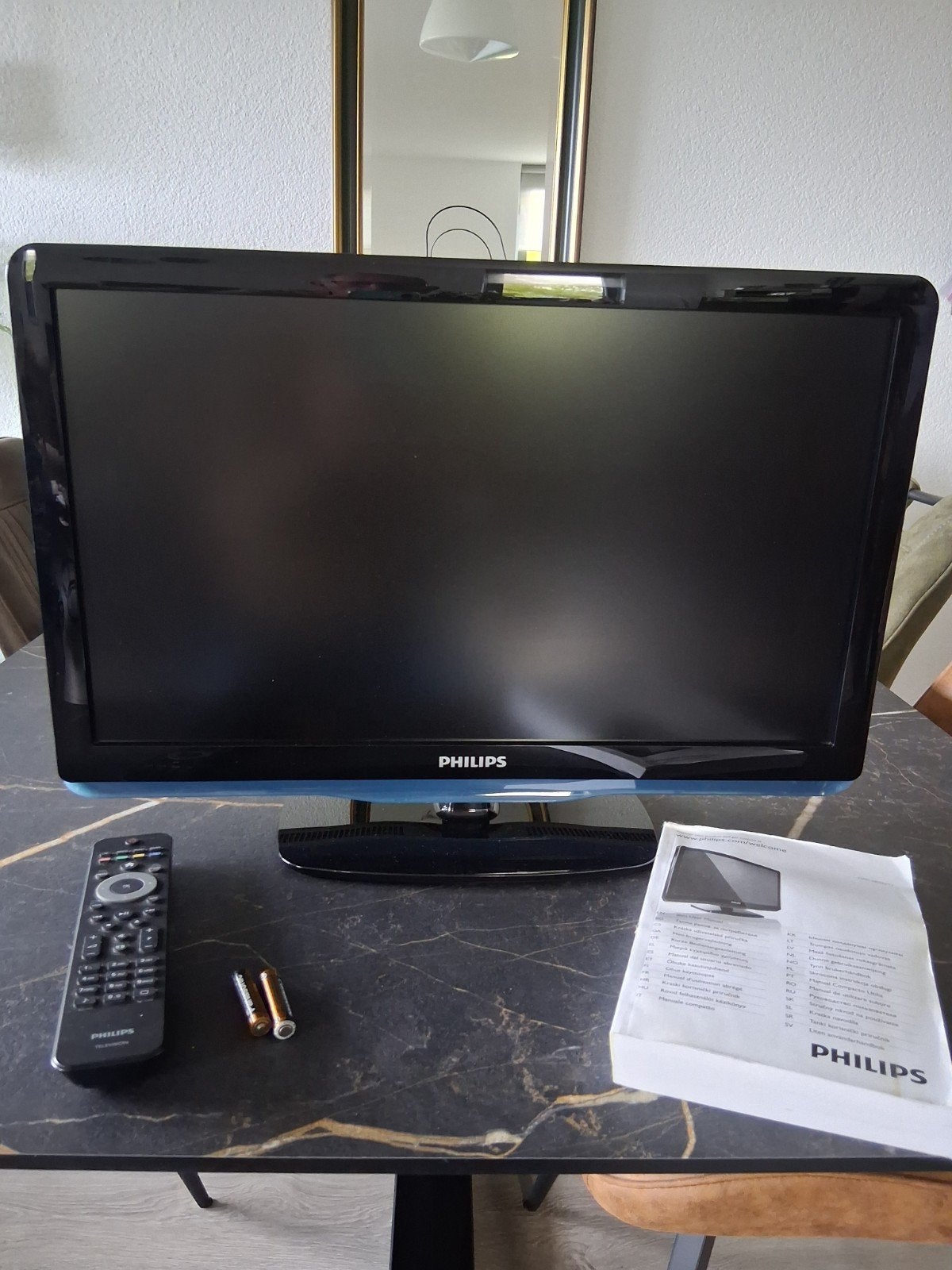 Philips T.V. met C.D. speler, Ophalen of Verzenden, Gebruikt, 50 Hz, Philips
