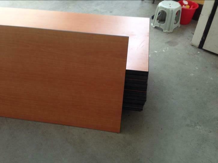 Trespa platen 12 mm dik 95x195cm .GEHELE plaat €90,-, Niet ingevuld, Zo goed als nieuw, Niet ingevuld, Ophalen