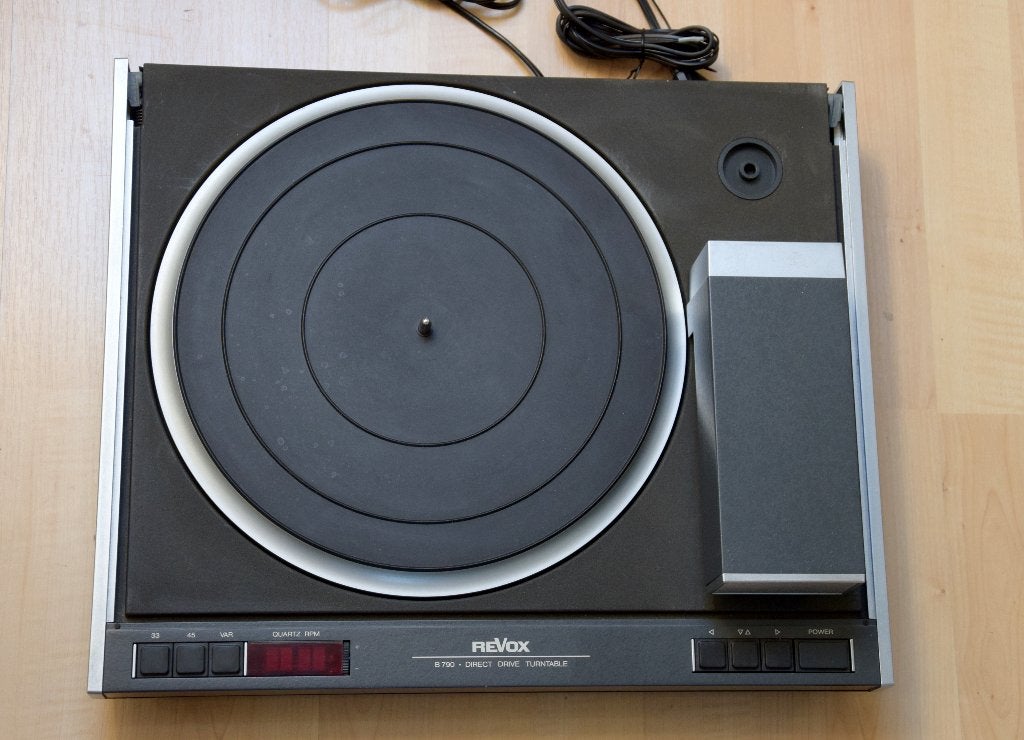 Revox B790 platenspeler, Ophalen of Verzenden, Refurbished, Thorens