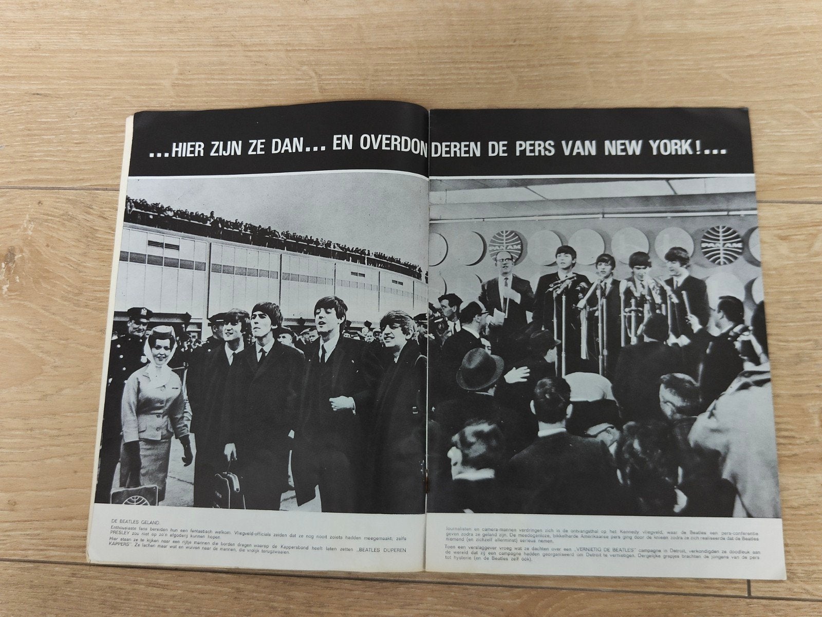 Muziektijdschrift "Beatles en Broadway" NL uitgave., Ophalen of Verzenden, 1960 tot 1980, Nederland, Tijdschrift