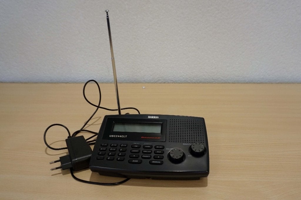 Scanner Uniden UBC 244 CLT, Ophalen of Verzenden, Gebruikt