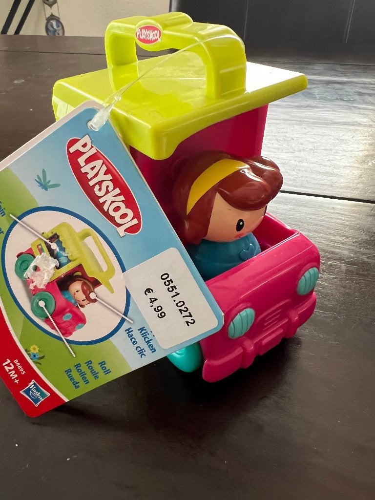 kinder speelgoed auto Nieuw playskool 15 cm dak kan open, Ophalen of Verzenden, Nieuw