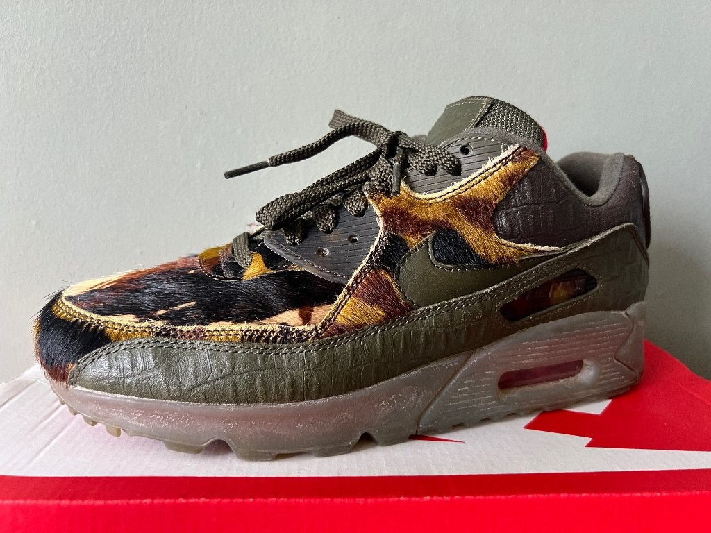 Nike Air Max 90 Croc Camo Maat 41, Nike air max, Overige kleuren, Ophalen of Verzenden, Sneakers of Gympen