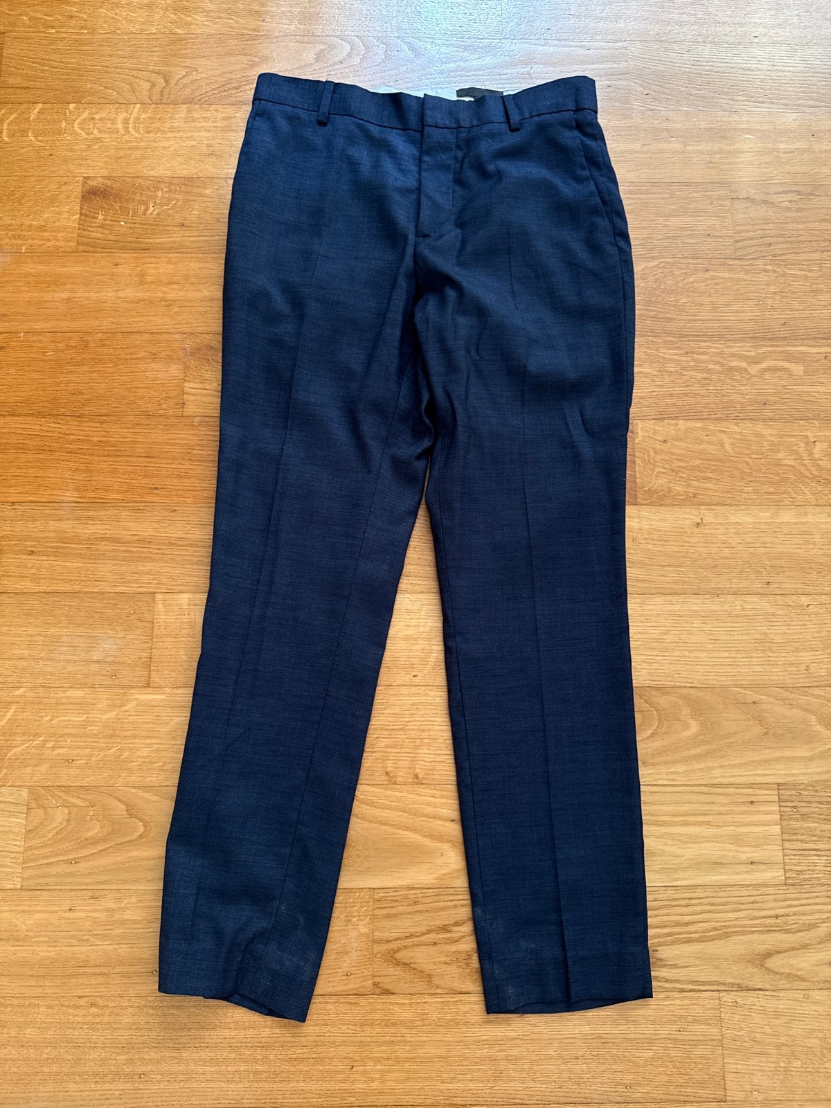 Heren 3-delig pak - Colbert, gilet en pantalon maat 44., Ophalen of Verzenden, Zo goed als nieuw, Maat 46 (S) of kleiner, Blauw