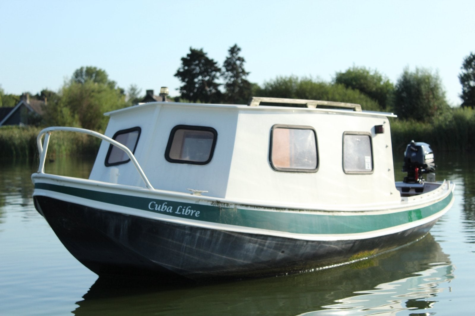 Stalen kajuitboot 4,60 m | Mercury 4 pk 2020 | €1.995, Ophalen, Overige merken, Gebruikt, Staal