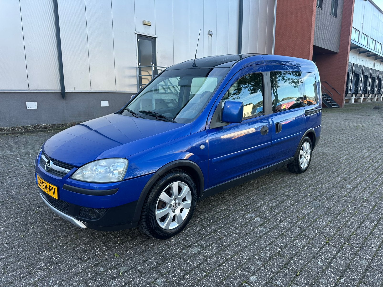 Opel Combo 1.4 Tour 2006 Blauw APK 2XSCHUIFDEUREN AIRCO, Auto's, Voorwielaandrijving, Stof, 4 cilinders, Blauw