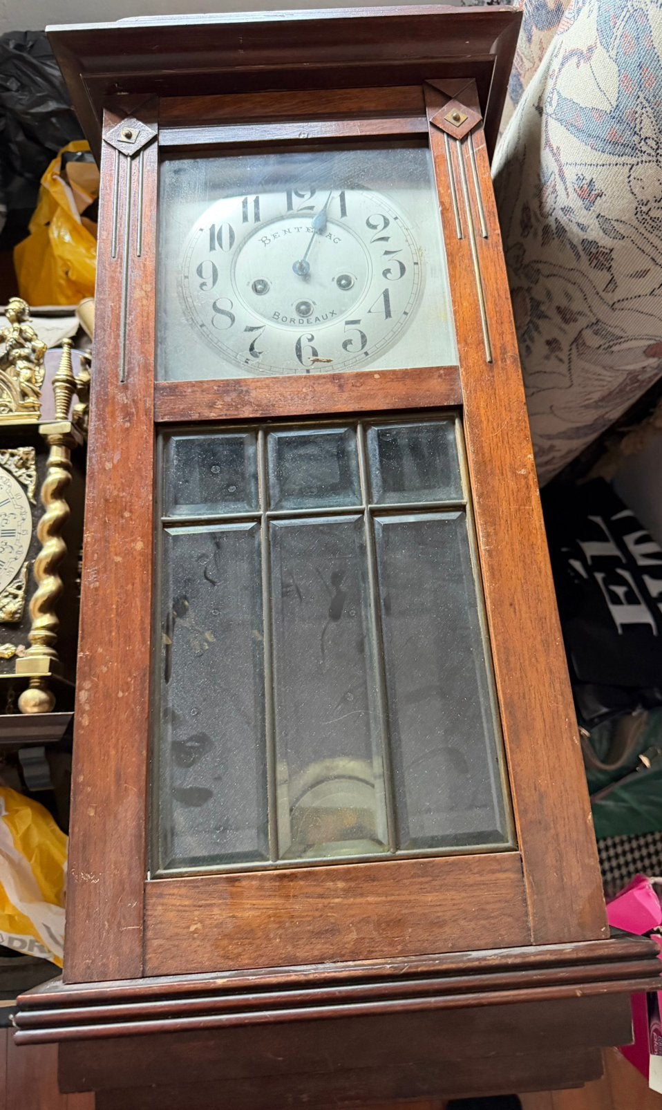 Te koop mooie Vintage westminster klok goed werkend, Ophalen