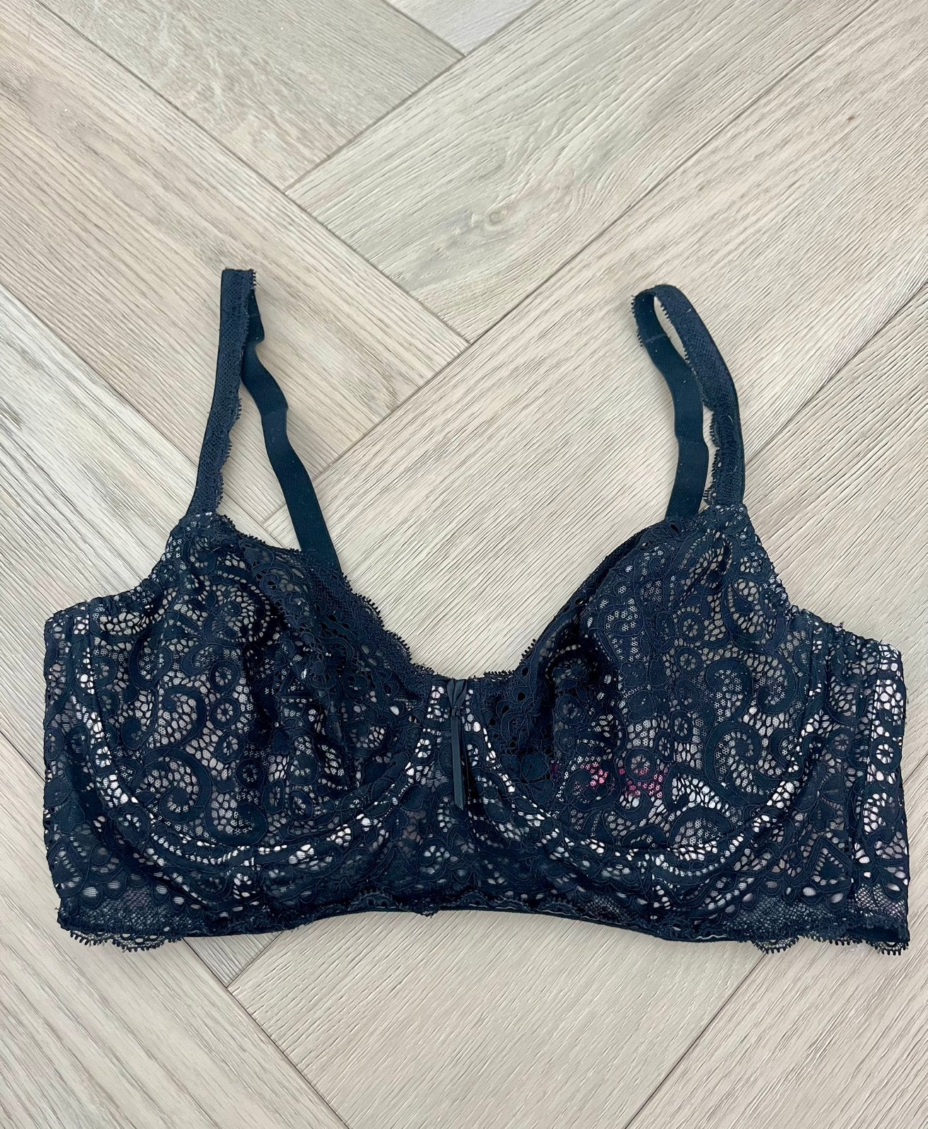 Prima Donna Twist 85D I Do Zwart Plunge (LEES BESCHRIJVING), Verzenden, Zwart, BH