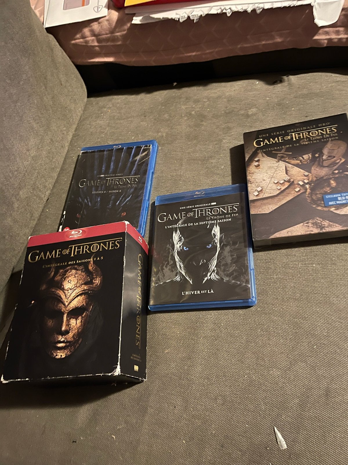 Game of Thrones Complete Series Blu-ray Boxset, Vanaf 16 jaar, Ophalen of Verzenden, Gebruikt, Science Fiction en Fantasy