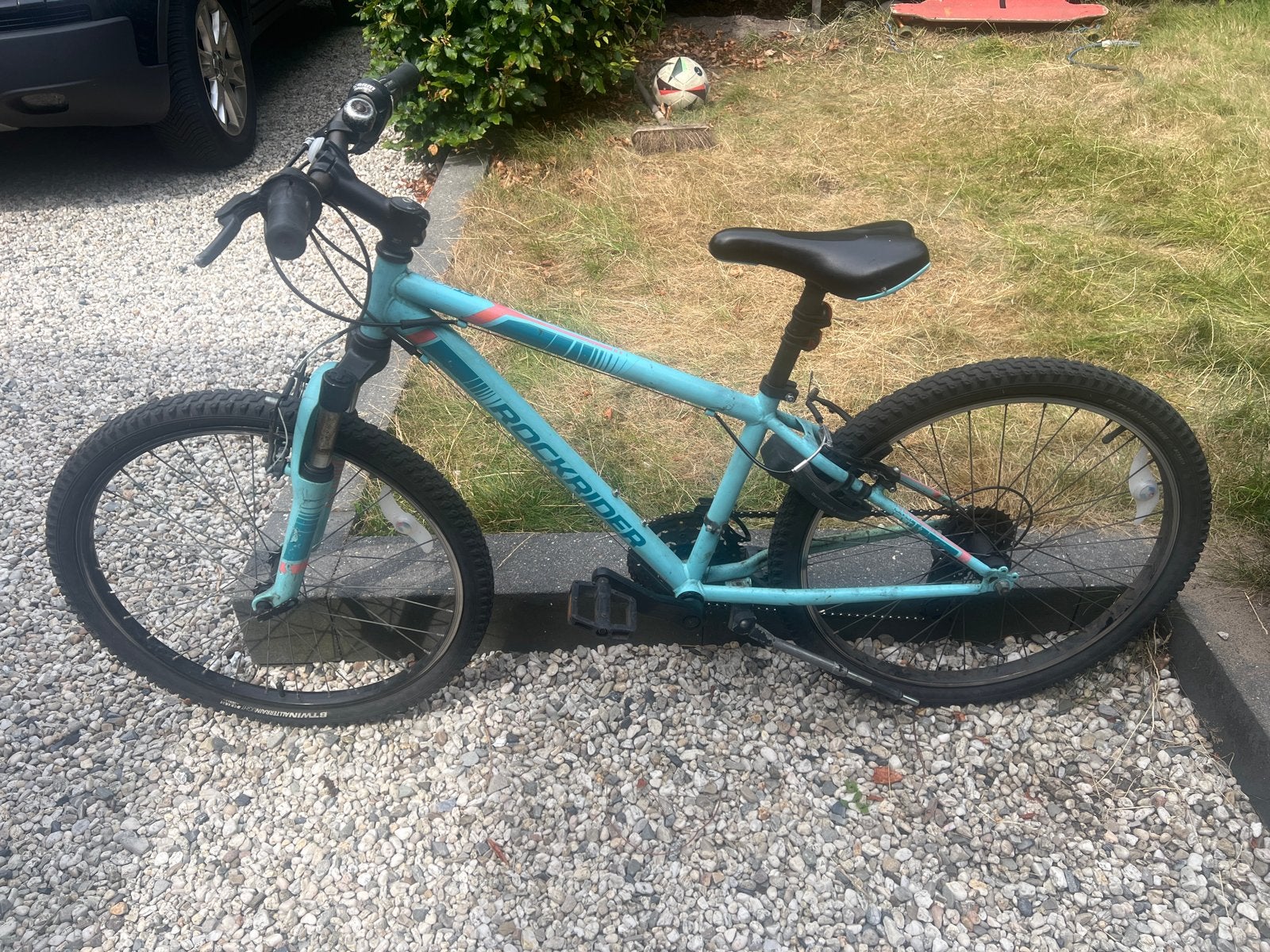 Rockrider Kinderfiets - 24 inch, Gebruikt, Hardtail, Velgrem, Dames