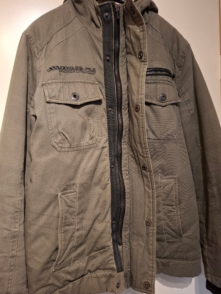 winterjas  JACK&JONES maat S, Kleding | Heren, Ophalen of Verzenden, Zo goed als nieuw, Maat 46 (S) of kleiner, Groen