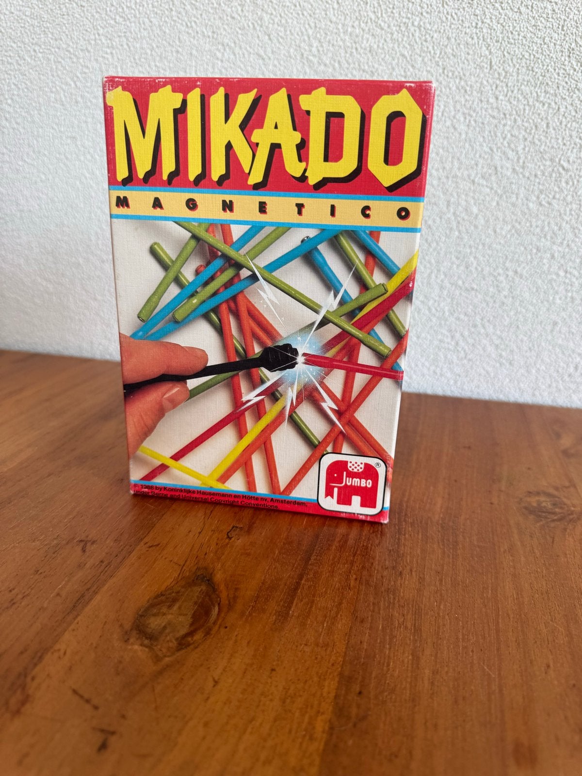 Mikado Magnetico - Klassiek behendigheidsspel van Jumbo, Drie of vier spelers, Ophalen of Verzenden, Gebruikt