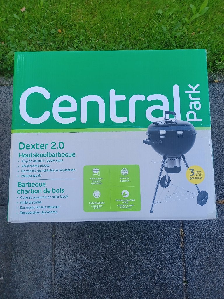 Houtskoolbarbecue Dexter 2.0, Ophalen, Nieuw, Central Park