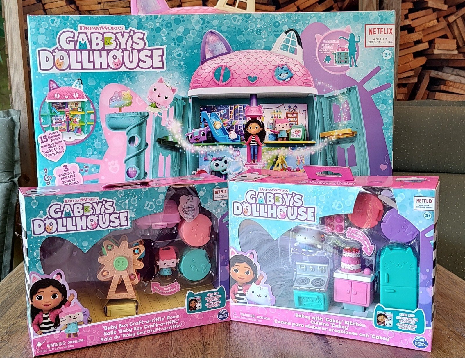 Gabby's Poppenhuis + uitbreidingingen, Kinderen en Baby's, Speelgoed | Poppenhuizen, Zo goed als nieuw, Poppenhuis, Ophalen